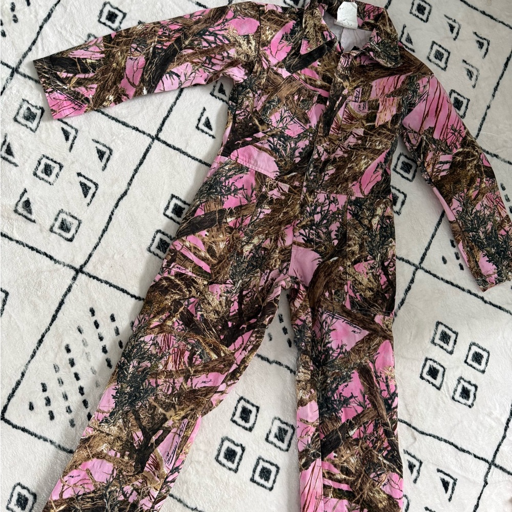 Big AL Pink Camouflage Jumpsuit